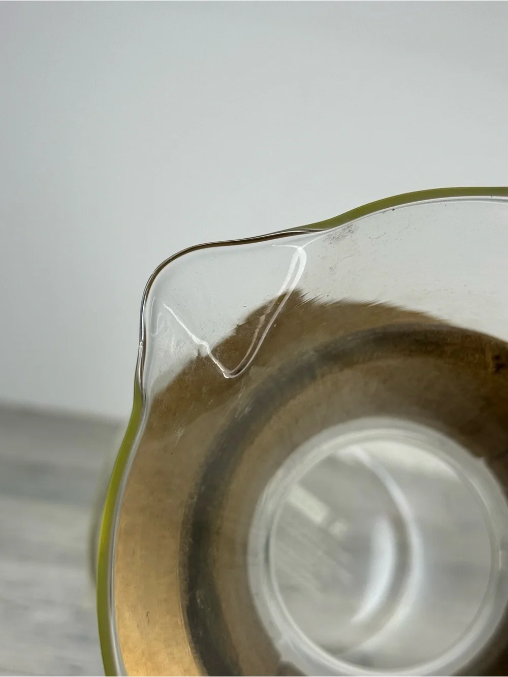 Bodum 34oz Pour Over Coffee Maker made of borosilicate glass.
